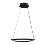 glasvilla Pendelleuchte 50cm LED Hängelampe Dynamisches Wellendesign 3000K/4000K/6000K Verstellbares Kabel 16W Hängeleuchte für Esszimmer Wohnzimmer Schlafzimmer