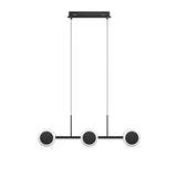Suspension Glasvilla LED à intensité variable avec télécommande et câble réglable pour salle à manger, salon, chambre à coucher 