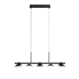 Suspension Glasvilla LED à intensité variable avec télécommande et câble réglable pour salle à manger, salon, chambre à coucher 