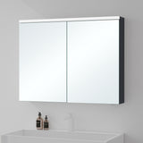 Glasvilla armoire de toilette avec éclairage LED armoire de toilette armoire murale miroir de salle de bain armoire miroir-03