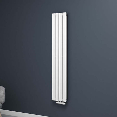radiateur de salle de bain glasvilla à raccordement central plat et à raccordement latéral radiateur à panneau chauffage de salle de bain monocouche en acier FV