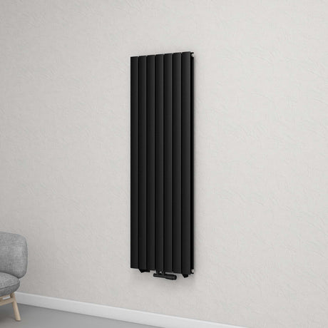 radiateur de salle de bain glasvilla à raccordement central plat et à raccordement latéral radiateur à panneau chauffage de salle de bain monocouche en acier FV