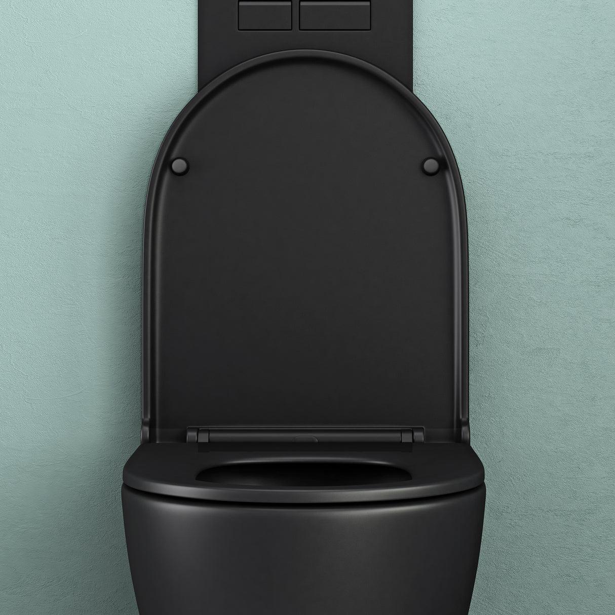 glasvilla Sanitari Bagno Sospeso in Ceramica WC Sospeso senza Brida con Chiusura di Soft Close