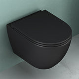 glasvilla Sanitari Bagno Sospeso in Ceramica WC Sospeso senza Brida con Chiusura di Soft Close