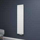 radiateur de salle de bain glasvilla à raccordement central plat et à raccordement latéral radiateur à panneau chauffage de salle de bain monocouche en acier FV