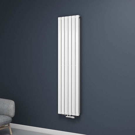 radiateur de salle de bain glasvilla à raccordement central plat et à raccordement latéral radiateur à panneau chauffage de salle de bain monocouche en acier FV