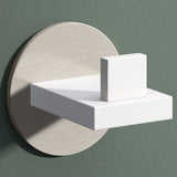 Glasvilla Design – Ganchos de pared de acero inoxidable Stalo-08 / Stalo-09 con montaje adhesivo o atornillado