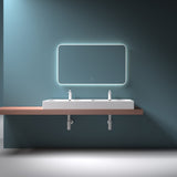 glasvilla Doppelwaschbecken Aufsatzwaschbecken Hängewaschbecken Waschbecken mineralguss Waschplatz Waschtisch Colossum830