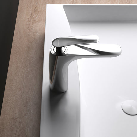 glasvilla Rubinetto Miscelatore Monocomando Rubinetto Bagno per Lavabo Bidet Lavandino WAM-7201