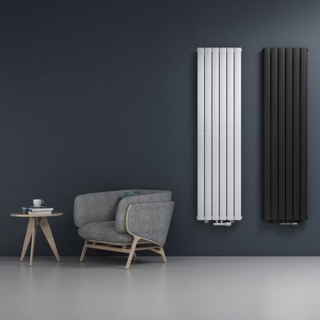 radiateur de salle de bain glasvilla à raccordement central plat et à raccordement latéral radiateur à panneau chauffage de salle de bain monocouche en acier FV