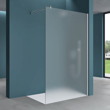 Paroi de douche Glasvilla pour douche, cloison de douche, douche à l'italienne, verre de sécurité ESG, verre NANO 8 mm BRAM1 et BRAM3 Bremen1VS