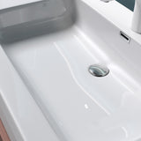glasvilla Doppelwaschbecken Aufsatzwaschbecken Hängewaschbecken Waschbecken mineralguss Waschplatz Waschtisch Colossum830