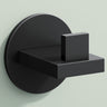 Glasvilla Design – Ganchos de pared de acero inoxidable Stalo-08 / Stalo-09 con montaje adhesivo o atornillado