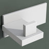 glasvilla Kleiderhaken Wandgarderobe Wandhaken aus Edelstahl Garderobenleiste Garderobenhaken Stalo-06+Stalo-07