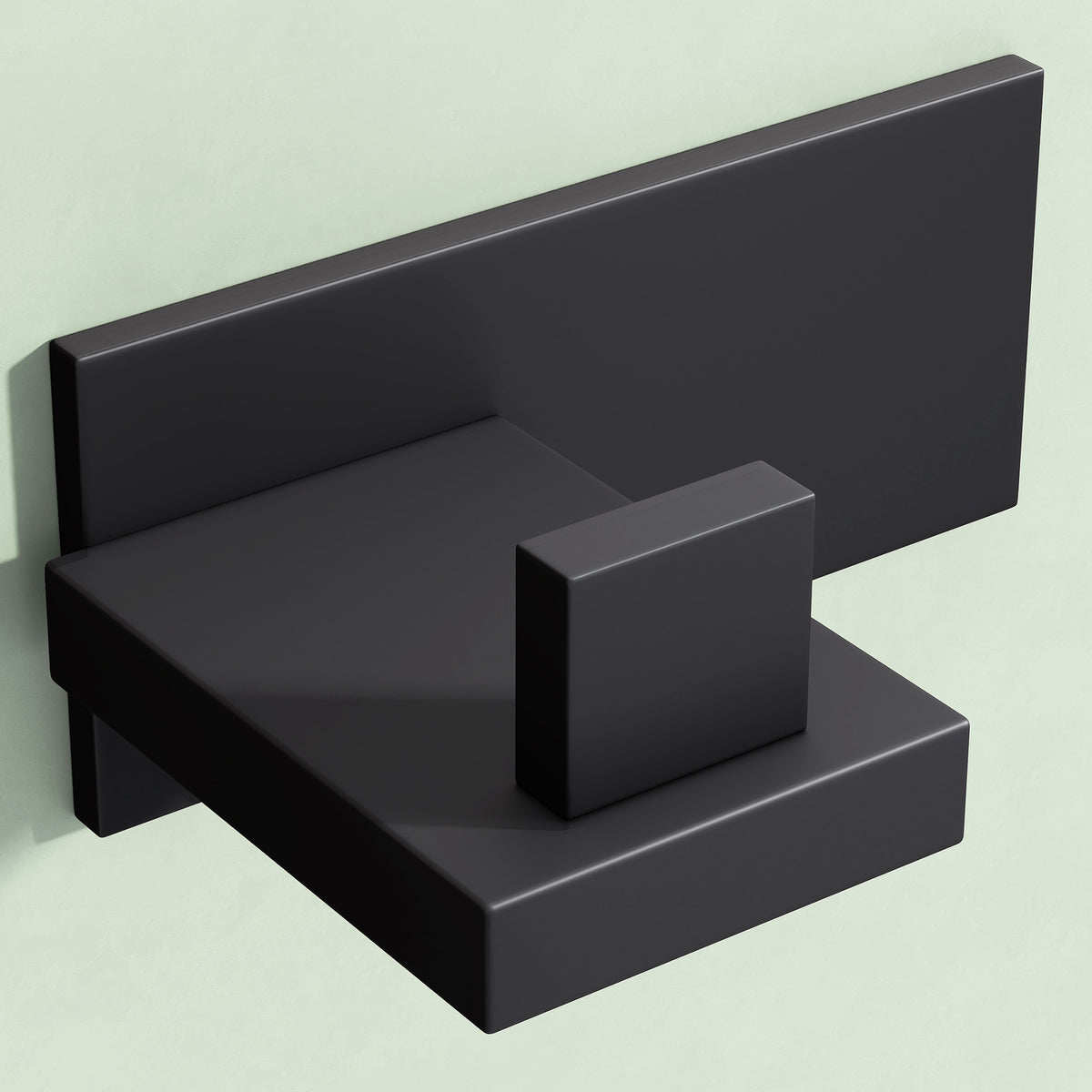 glasvilla Kleiderhaken Wandgarderobe Wandhaken aus Edelstahl Garderobenleiste Garderobenhaken Stalo-06+Stalo-07