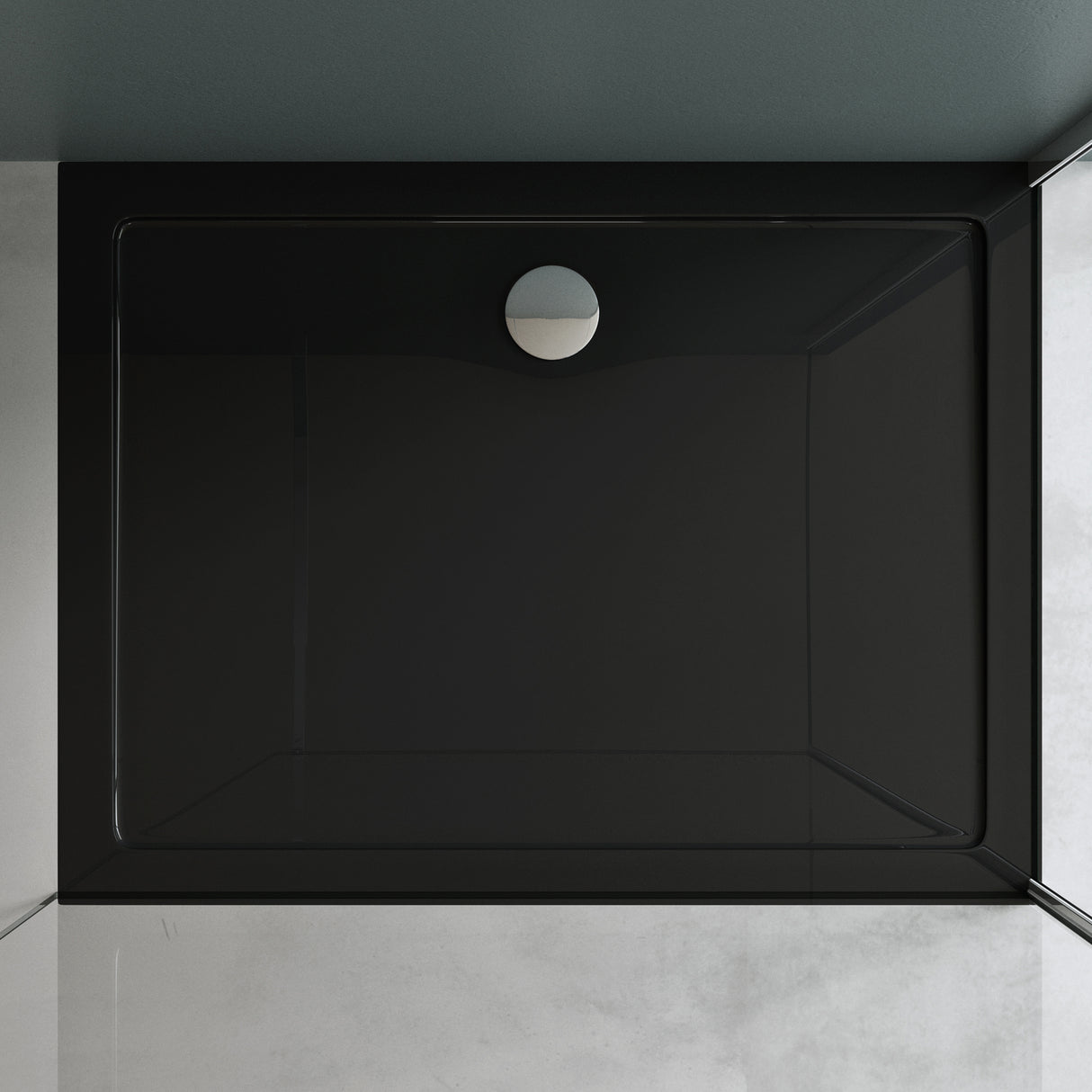 Receveur de douche glasvilla en acrylique de haute qualité, rectangulaire 90-160 cm Faro