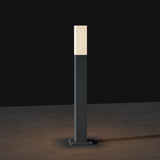 éclairage extérieur glasvilla IP65 éclairage de chemin extérieur | Borne lumineuse pour jardin, lampadaire 3000K, lampe de jardin | Lampadaire d'extérieur 3W Deus Lumina 