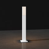 éclairage extérieur glasvilla IP65 éclairage de chemin extérieur | Borne lumineuse pour jardin, lampadaire 3000K, lampe de jardin | Lampadaire d'extérieur 3W Deus Lumina 