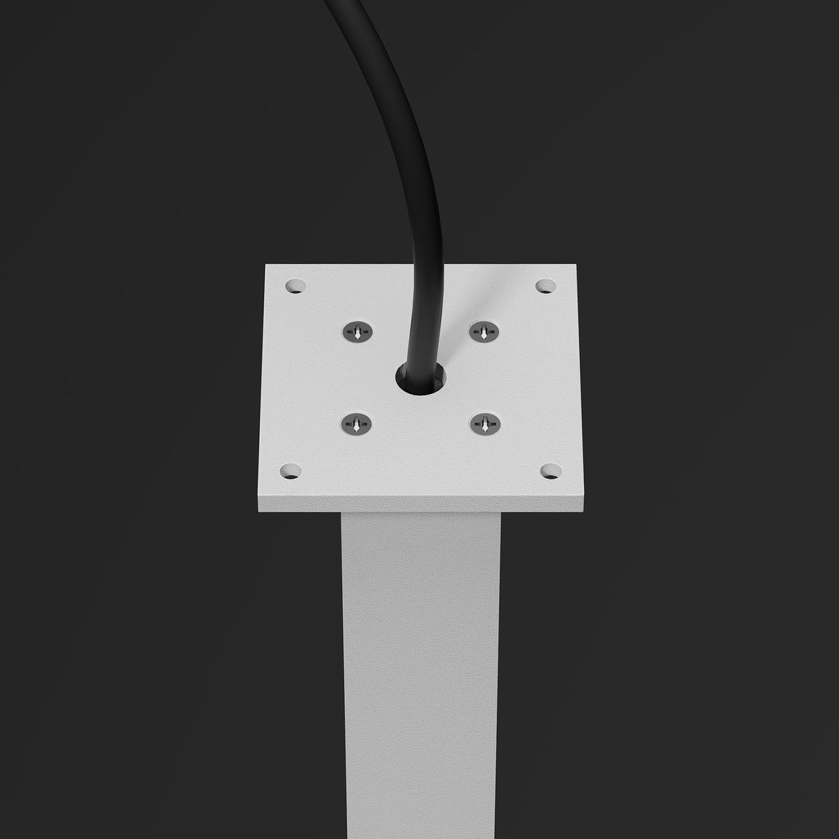éclairage extérieur glasvilla IP65 éclairage de chemin extérieur | Borne lumineuse pour jardin, lampadaire 3000K, lampe de jardin | Lampadaire d'extérieur 3W Deus Lumina 
