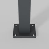 éclairage extérieur glasvilla IP65 éclairage de chemin extérieur | Borne lumineuse pour jardin, lampadaire 3000K, lampe de jardin | Lampadaire d'extérieur 3W Deus Lumina 
