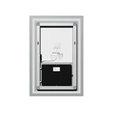 Miroir mural de salle de bain Glasvilla, miroir de salle de bain LED avec interrupteur tactile, revêtement antibuée [Classe énergétique F] 02