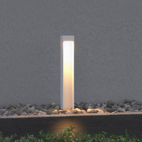 éclairage extérieur glasvilla IP65 éclairage de chemin extérieur | Borne d'éclairage extérieure pour jardin, lampadaire de jardin 3000K | Lampadaire d'extérieur 5W BaldersLights 