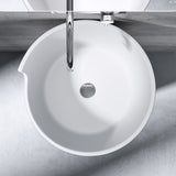 glasvilla Design Standwaschbecken freistehend Col30 aus Mineralguss Waschtisch