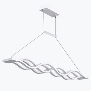 glasvilla Pendelleuchte LED Hängelampe Dimmbar mit Fernbedienung Verstellbares Kabel Hängeleuchte für Esszimmer Wohnzimmer Schlafzimmer