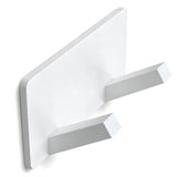 glasvilla Wandgarderobe Wandhaken aus Aluminium Garderobe mit klappbaren Haken Garderobenleiste Garderobenhaken Kleiderhaken Stalo-04+05