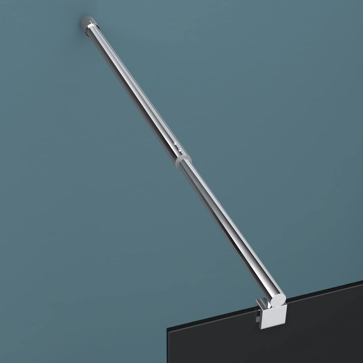 Paroi de douche Glasvilla pour douche, cloison de douche, douche à l'italienne, verre de sécurité ESG, verre NANO 8 mm BRAM1 et Bram3 Bremen1VG