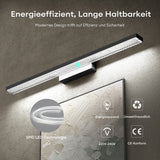 Lampe de salle de bain LED pour miroir Glasvilla | Lampe miroir, lampe de salle de bain 6000K | Applique murale LED 14W