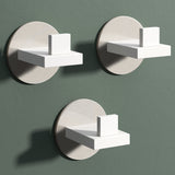 Glasvilla Design – Ganchos de pared de acero inoxidable Stalo-08 / Stalo-09 con montaje adhesivo o atornillado