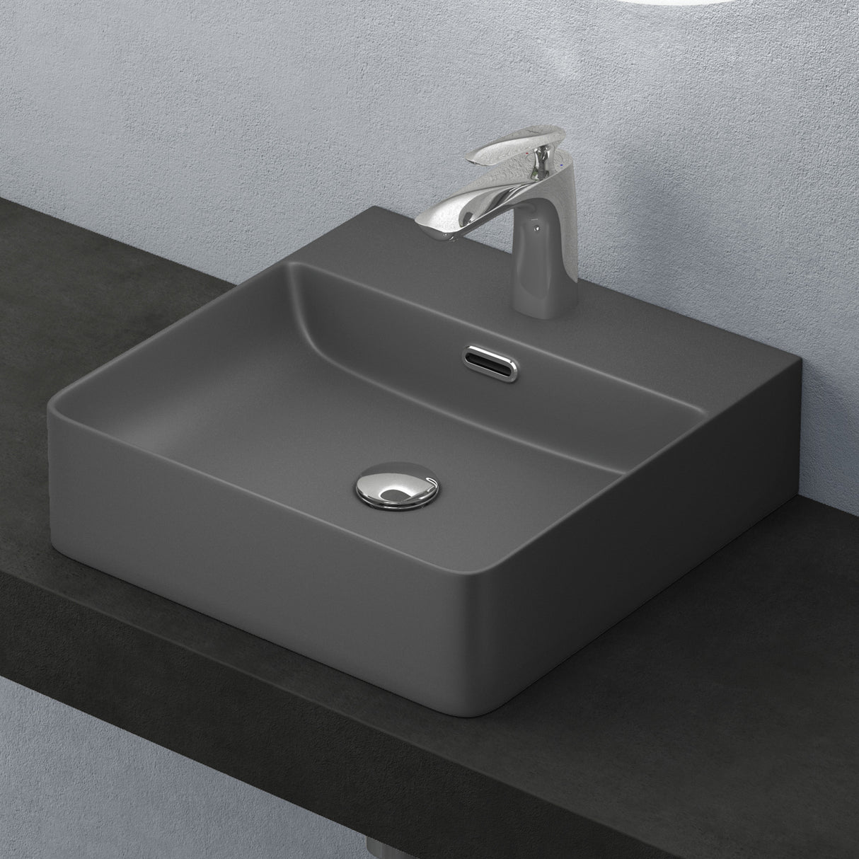 glasvilla Waschbecken Aufsatzwaschbecken Meissen201 Waschtisch aus Keramik inkl. Nano-Beschichtung