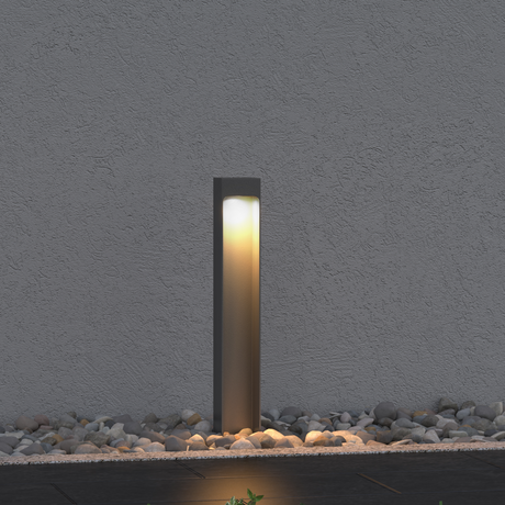 éclairage extérieur glasvilla IP65 éclairage de chemin extérieur | Borne d'éclairage extérieure pour jardin, lampadaire de jardin 3000K | Lampadaire d'extérieur 5W BaldersLights 
