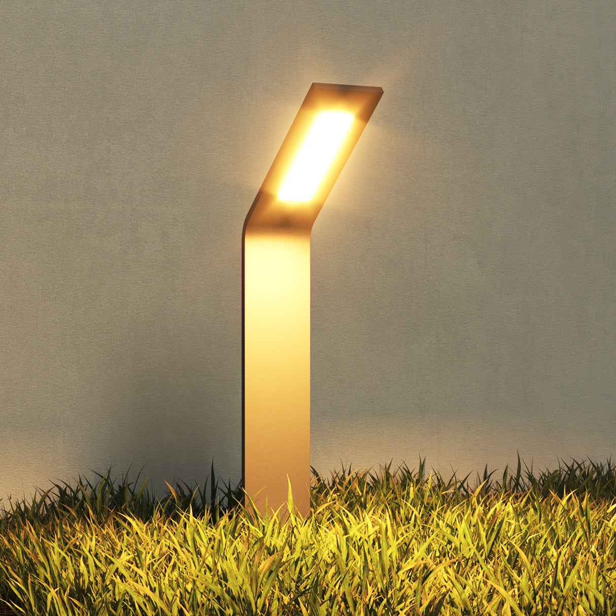 éclairage extérieur glasvilla IP65 éclairage de chemin extérieur | Borne lumineuse pour jardin, lampadaire 3000K, lampe de jardin | Lampe d'extérieur lampadaire 6W Scout 