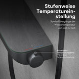 glasvilla Soffione Doccia con 4 Modalità, Doccino per Doccia in Ottone con Tubo Flessibile da 1.5m, Telefono Doccia Universale Facile da Installare Duschsystem8