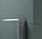 Cabine de douche Glasvilla avec mécanisme de levage et d'abaissement Rav36-Plus, verre transparent de 8 mm, verre de sécurité ESG, nano-revêtement