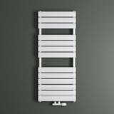 radiateur de salle de bain glasvilla raccordement latéral plat et raccordement central radiateur panneau chauffe-serviettes horizontal chauffage de salle de bain FH 