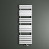 radiateur de salle de bain glasvilla raccordement latéral plat et raccordement central radiateur panneau chauffe-serviettes horizontal chauffage de salle de bain FH 