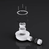 Bonde de douche Glasvilla pour receveur de douche | Diamètre de la douche : 40 mm | Trou d'évacuation : 90 mm AL001