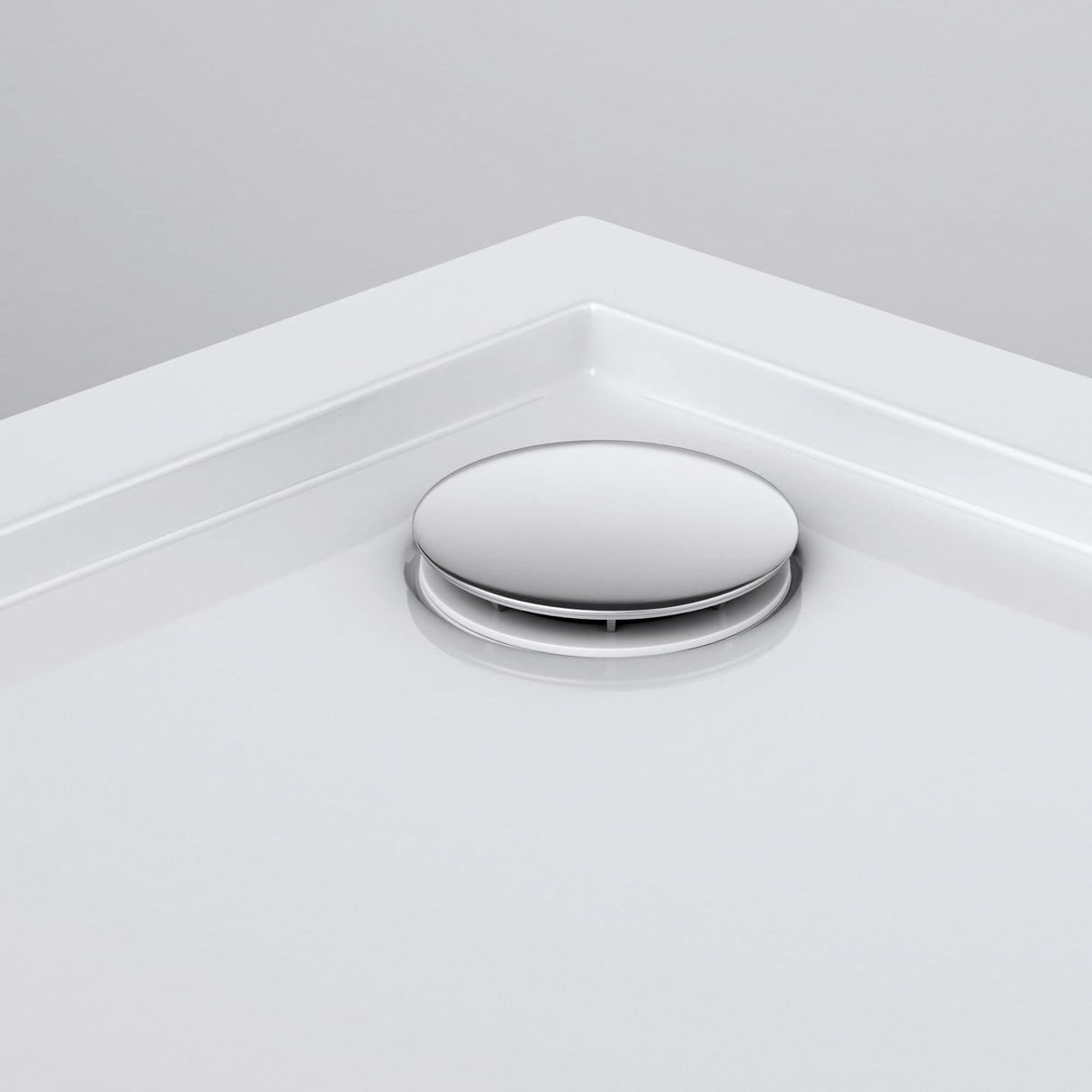 Bonde de douche Glasvilla pour receveur de douche | Diamètre de la douche : 40 mm | Trou d'évacuation : 90 mm AL001