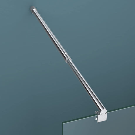 Paroi de douche Glasvilla pour douche, cloison de douche, douche à l'italienne, verre de sécurité ESG 10 mm, verre NANO Bremen2MS