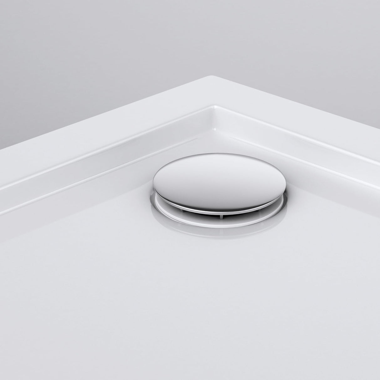 Bonde de douche Glasvilla pour receveur de douche | Diamètre de la douche : 40 mm | Trou d'évacuation : 90 mm AL001