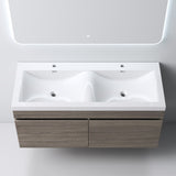 Ensemble de meubles de salle de bain Glasvilla Meubles de salle de bain avec lavabo en fonte minérale Meuble sous-vasque Botanica 