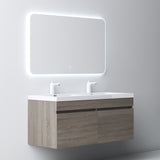 Ensemble de meubles de salle de bain Glasvilla Meubles de salle de bain avec lavabo en fonte minérale Meuble sous-vasque Botanica 