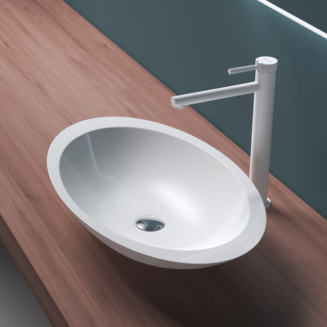 glasvilla Aufsatzwaschbecken Col802 Waschschale Waschtisch Waschbecken aus Gussmarmor