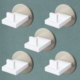 Glasvilla Design – Ganchos de pared de acero inoxidable Stalo-08 / Stalo-09 con montaje adhesivo o atornillado