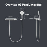 Glasvilla Design Grifo Termostático para Bañera con Ducha de Mano – 4 Tipos de Chorro Duschsystem8