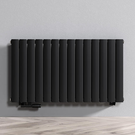 radiateur de salle de bain glasvilla à raccordement central plat et à raccordement latéral radiateur à panneau chauffage de salle de bain monocouche en acier FV