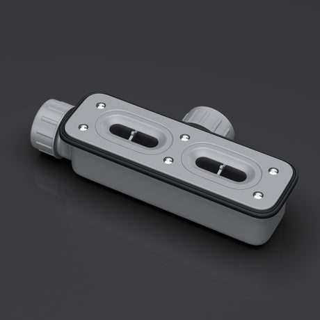 Bonde de douche Glasvilla pour receveur de douche | Diamètre de la douche : 40 mm | Trou d'évacuation : 90 mm AL001